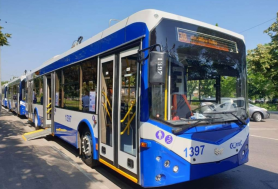 A fost lansată ruta de troleibuz care va circula pe strada Albișoara